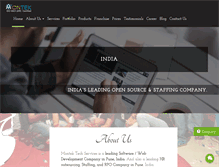 Tablet Screenshot of montekservices.com